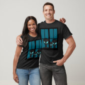 Außerirdischen im Fenster T-Shirt (Unisex)