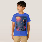 Außerirdischen im Garten T-Shirt (Vorne ganz)