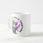 Außerirdischen in der Liebe Kaffeetasse (Vorderseite Links)