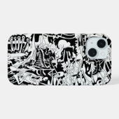 Außerirdischen iPhone 15 Hülle (Rückseite (Horizontal))