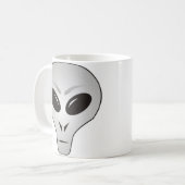 Außerirdischen Kaffeetasse (Vorderseite Links)