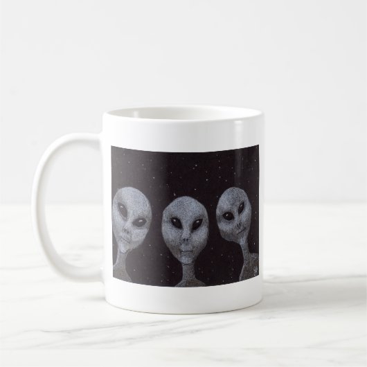 Außerirdischen Kaffeetasse (Links)
