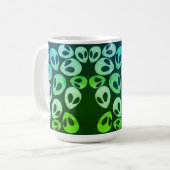 Außerirdischen Kaffeetasse (Vorderseite Links)