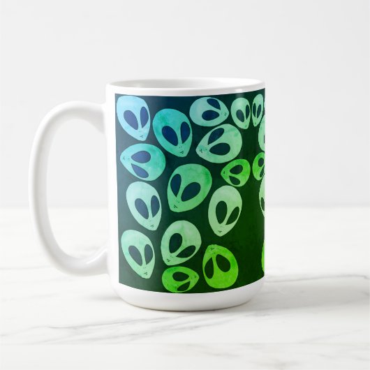Außerirdischen Kaffeetasse (Links)