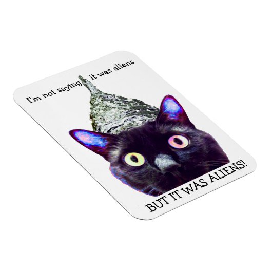 Außerirdischen! Katzenmagnet Magnet (Rechte Seite)