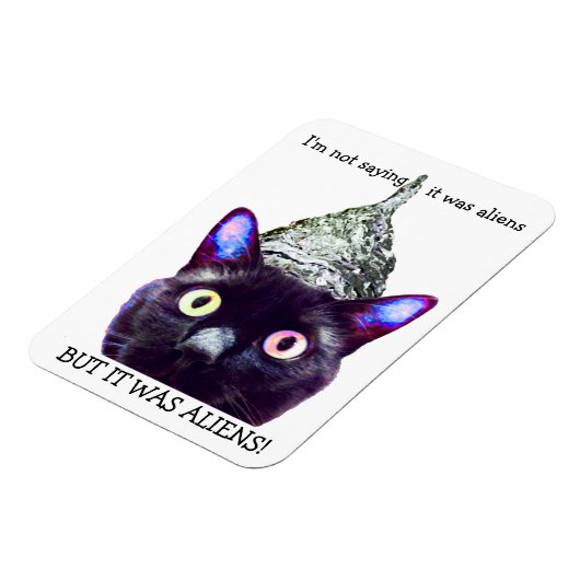 Außerirdischen! Katzenmagnet Magnet (Linke Seite)