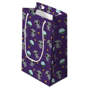 Außerirdischen Kleine Geschenktasche Geschenktüte