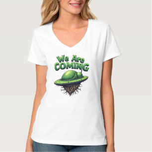 Außerirdischen kommen T-Shirt