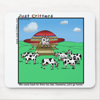Außerirdischen Kühe Mousepad