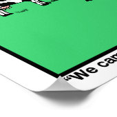 Außerirdischen Kühe Poster (Ecke)