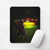 Außerirdischen landen Mousepad (Mit Mouse)