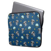 Außerirdischen Laptop Sleeve (Vorderseite Links)