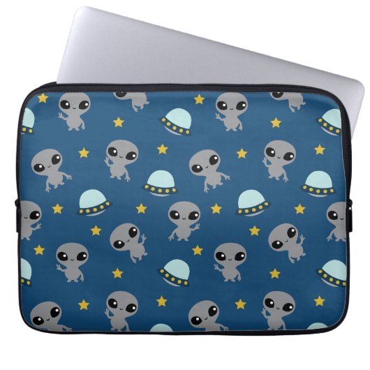 Außerirdischen Laptop Sleeve (Vorderseite)
