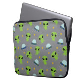 Außerirdischen Laptop Sleeve (Vorderseite Links)