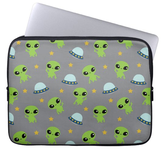 Außerirdischen Laptop Sleeve (Vorderseite)