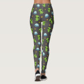 Außerirdischen Leggings (Rückseite)