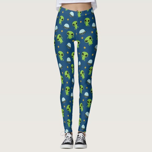 Außerirdischen Leggings (Vorderseite)