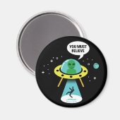 Außerirdischen Magnet (Vorderseite/Rückseite)