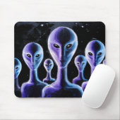Außerirdischen Mousepad (Mit Mouse)