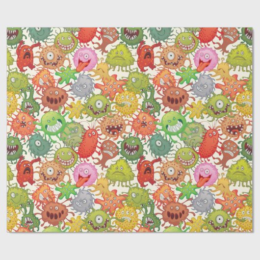 Außerirdischen n' Monsters Wrapper Geschenkpapier (Flach)