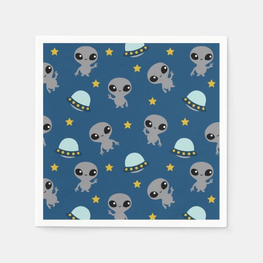 Außerirdischen Napkins Serviette (Vorderseite)