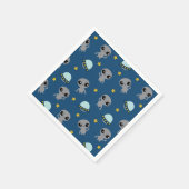 Außerirdischen Napkins Serviette (Ecke)