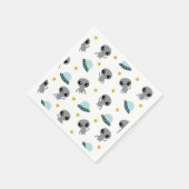 Außerirdischen Napkins Serviette (Ecke)
