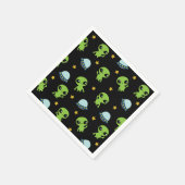 Außerirdischen Napkins Serviette (Ecke)