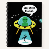 Außerirdischen Notizblock (Vorderseite)