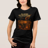 Außerirdischen oder Asteroide - je nachdem, was sc Tri-Blend Shirt (Vorderseite)