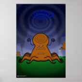 AUSSERIRDISCHEN! Poster (Vorne)