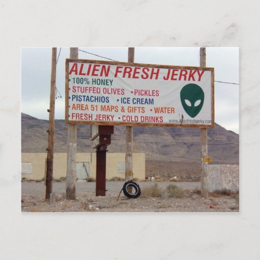 Außerirdischen! Postkarte (Vorderseite)