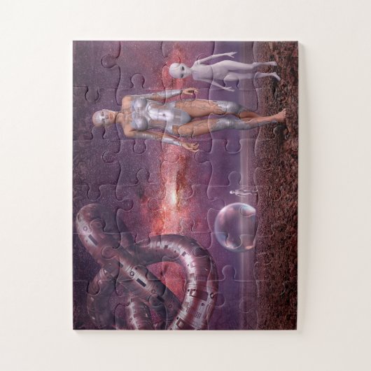 Außerirdischen Puzzle (Vertikal)