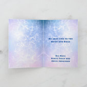 Außerirdischen Raumschiff Alter 2 Geburtstag Weltr Karte (Innenseite)