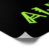 Außerirdischen rOcK! Poster (Ecke)