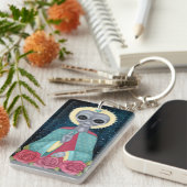 Außerirdischen Schlüsselanhänger (Vorderseite rechts)