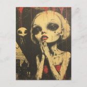 Außerirdischen Scifi Fantasy Postkarte (Vorderseite)