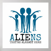 Außerirdischen, sie sind schon hier poster (Vorne)