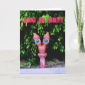 Außerirdischen sind hier karte (Vorderseite)