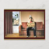 Außerirdischen sind in der Nähe - Postkarte (Vorderseite)