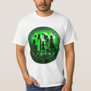 Außerirdischen sind schon da. Design 2. T-Shirt