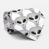 Außerirdischen sind überall krawatte (Gerollt)