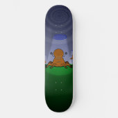 AUSSERIRDISCHEN! Skateboard (Vorderseite)