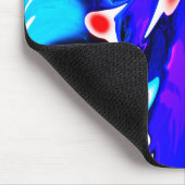 Außerirdischen treffen Kunsttreffen Mousepad (Ecke)