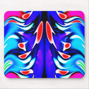 Außerirdischen treffen Kunsttreffen Mousepad