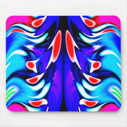 Außerirdischen treffen Kunsttreffen Mousepad (Vorne)
