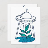 AUSSERIRDISCHEN UFO (Vorne/Hinten)