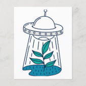 AUSSERIRDISCHEN UFO (Rückseite)