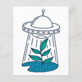 AUSSERIRDISCHEN UFO (Vorderseite)