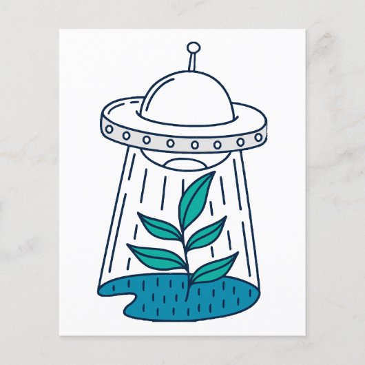 AUSSERIRDISCHEN UFO (Vorderseite)